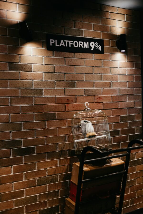 platefrome 9 3/4 harry potter
